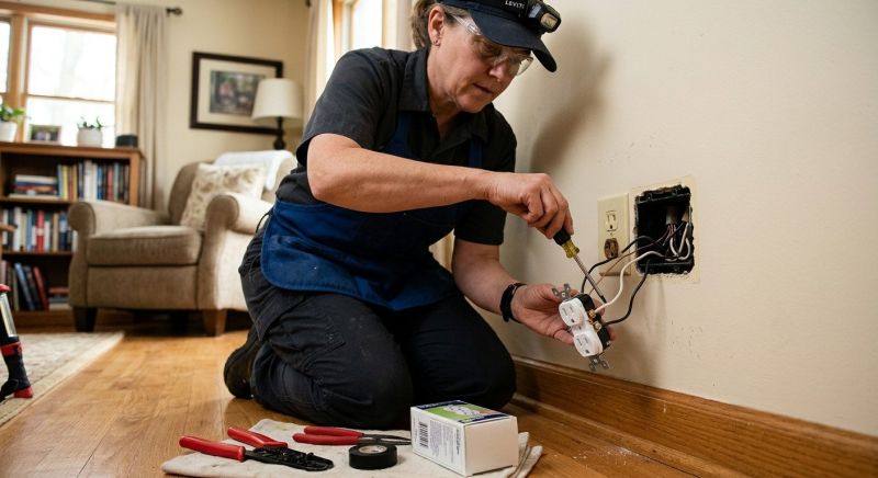 Electrical Outlet Replacement in Heber City, UT