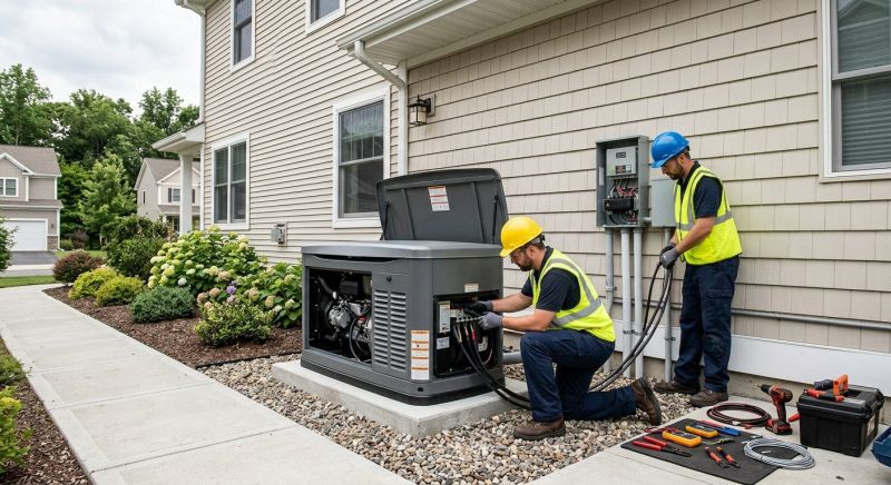 Backup Generator Installation in Alpharetta, GA