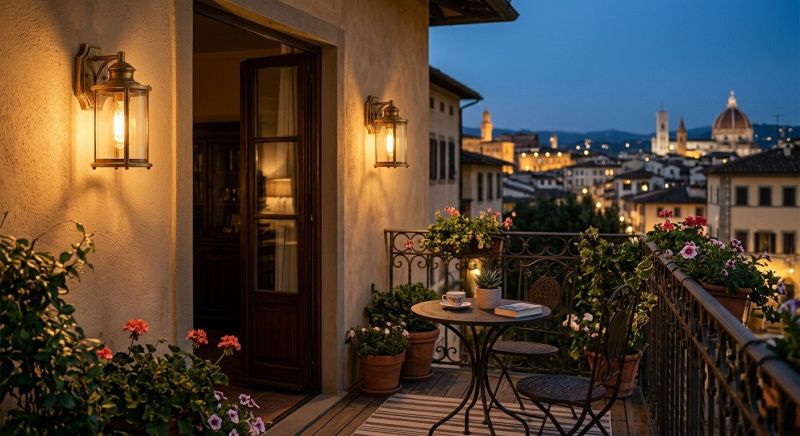 Balcony Light Installation in Heber City, UT