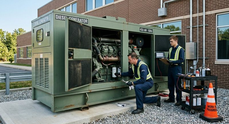 Commercial Generator Servicing in Orem, UT