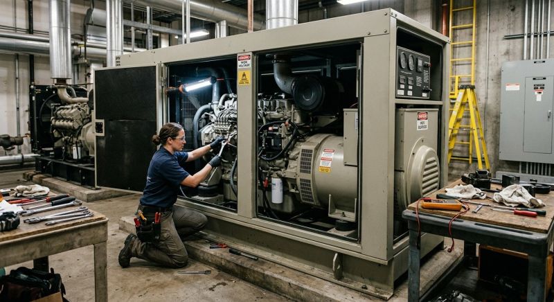 Commercial Generator Servicing in Orem, UT