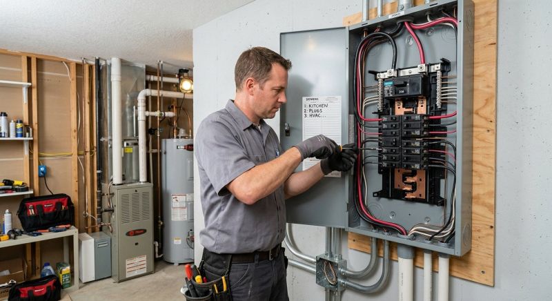 Electrical Panel Wiring in Utah County, UT