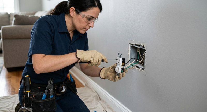 Electrical Socket Installation in Heber City, UT