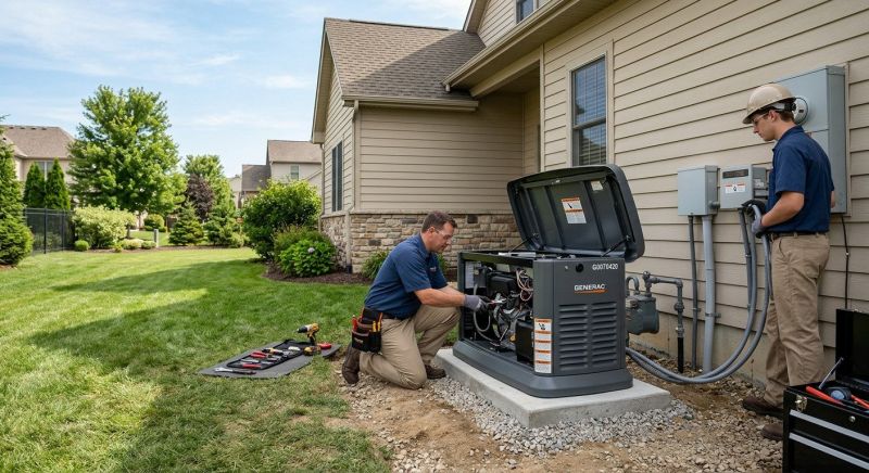 Home Generator Installation in Alpharetta, GA