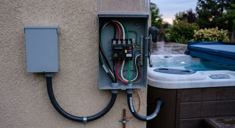 Hot Tub Electrical Wiring in Heber City, UT